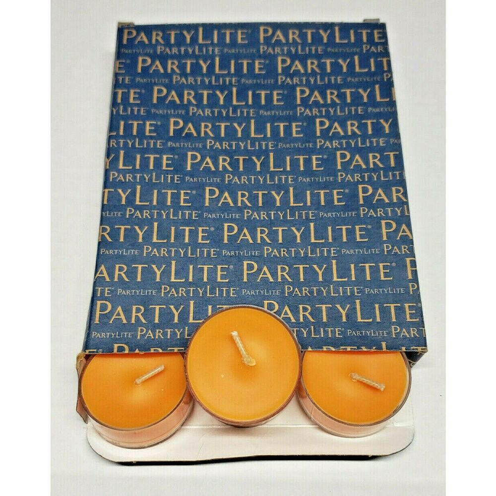 Partylite Tealight 12 Candles NOS " Juicy Clementine " P1F/V04360